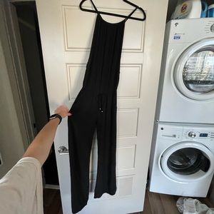 Honey Punch Black Sleeveless Jumpsuit - Sz S